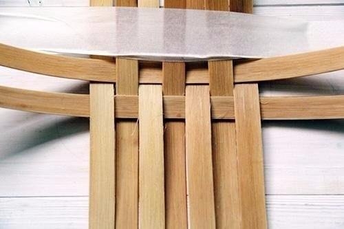 Как сплести корзинки из шпоновых лент