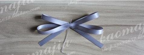 Бантик. Заколка для волос.