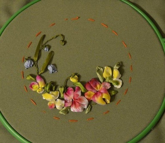 Игольница из двух дисков