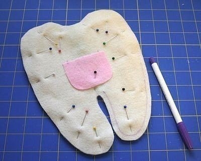 Шьем зубную фею