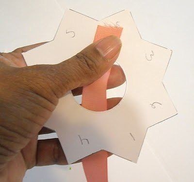 Бант из ленты