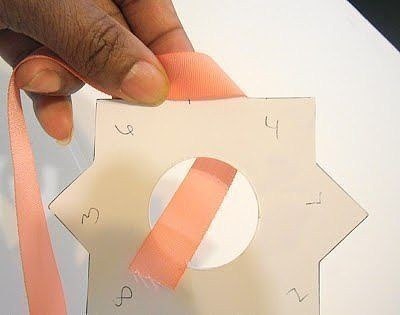 Бант из ленты