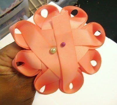 Бант из ленты