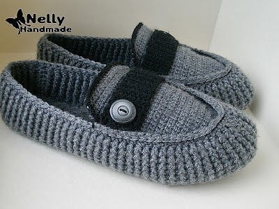 Комнатные мокасины. МК.