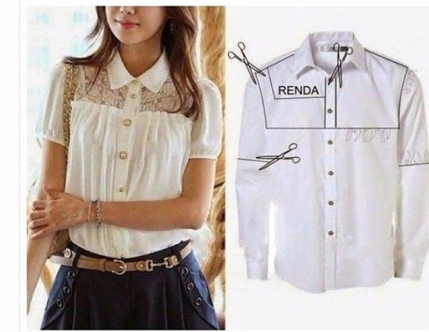 7 способов переделки легкой одежды