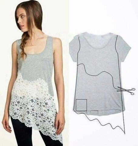 7 способов переделки легкой одежды