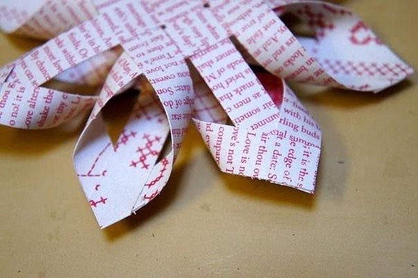 Снежинка своими руками из полосок бумаги