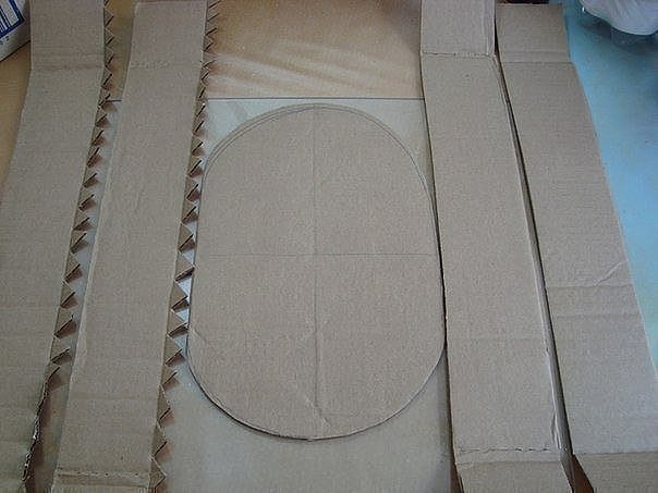 Поделка: корзина с цветами