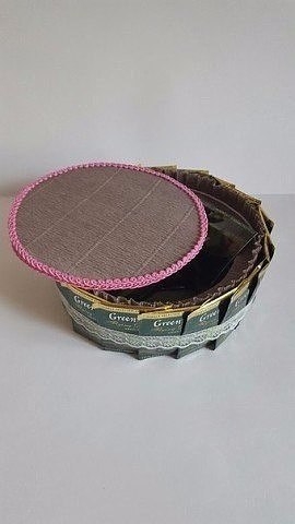 Оригинальная идея. Торт-шкатулка из чая и конфет.