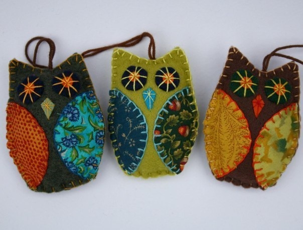 Игрушки из фетра. Идеи для вдохновения.