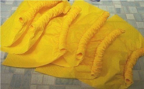 Роза из салфеток для украшения стола Роза из салфеток для украшения стола