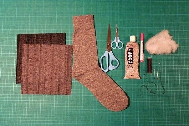 Котик из носка