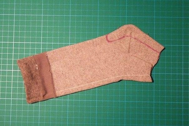 Котик из носка