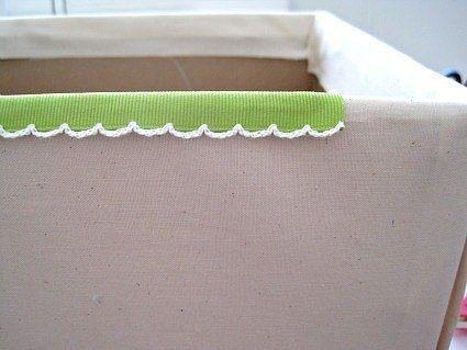 Ящики для домашнего уюта из картонной коробки. Мастер-класс