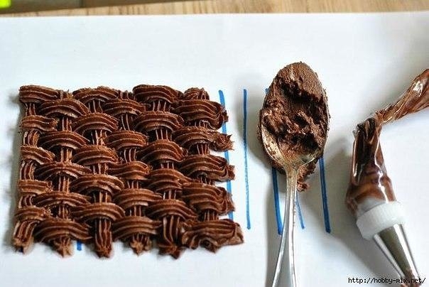 Украшаем торт - просто и эффектно