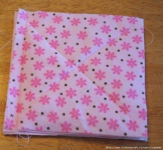 Шьем лоскутное одеяло.