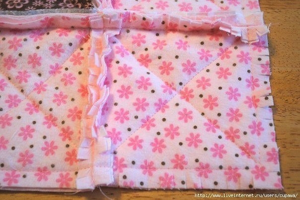 Шьем лоскутное одеяло.