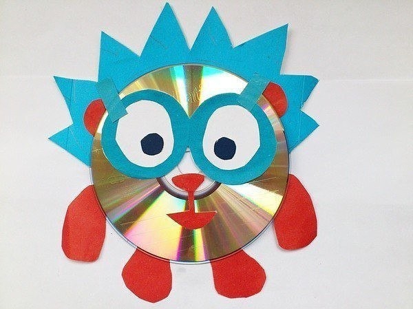 Поделки из дисков. 