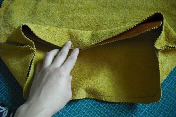 Шьем рюкзачок из кожи