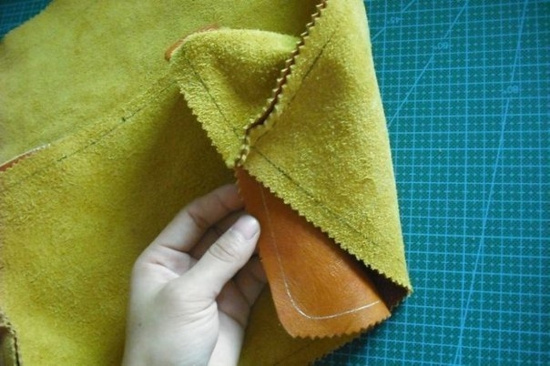 Шьем рюкзачок из кожи