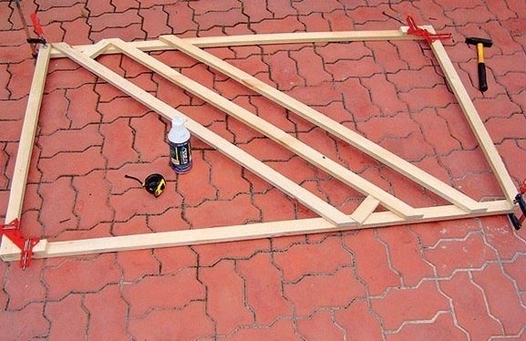 Деревянный трельяж - опора своими руками Деревянный трельяж - опора своими руками