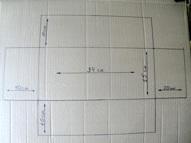 Делаем милую подарочную коробку из доступных материалов