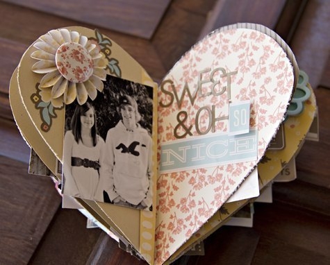 Альбом в форме сердца Альбом в форме сердца