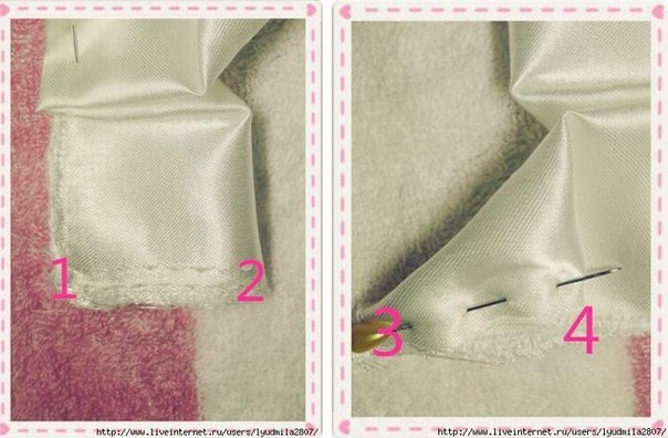 Роза из атласной ленты. Мастер-класс.