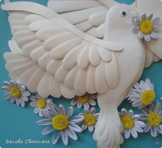 Голуби из бумаги