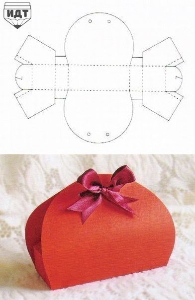 Коробочки для подарков+шаблоны.