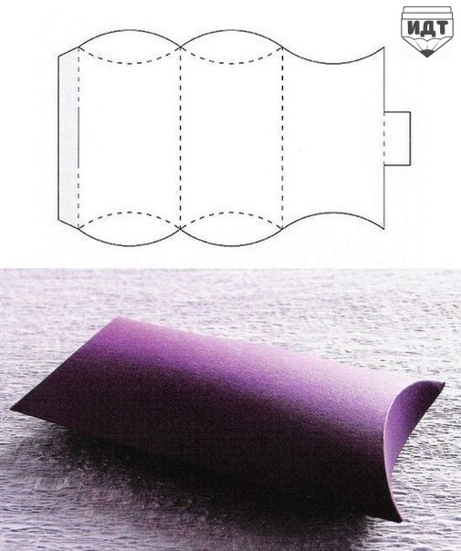 Коробочки для подарков+шаблоны.