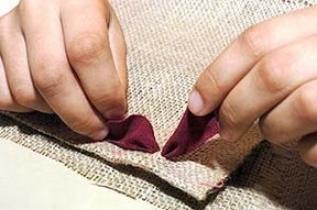 МК Коврик из лоскутков ткани МК Коврик из лоскутков ткани