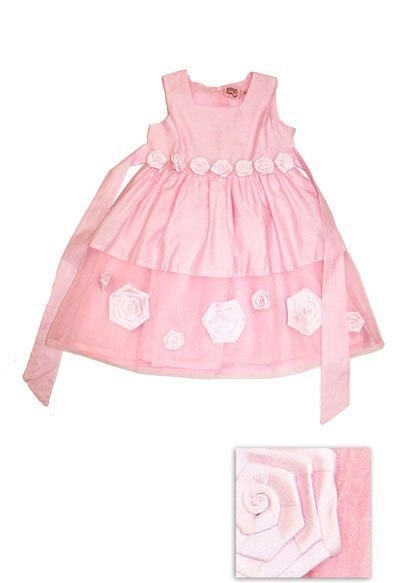 Шьем нарядное платье для девочки. Выкройка.