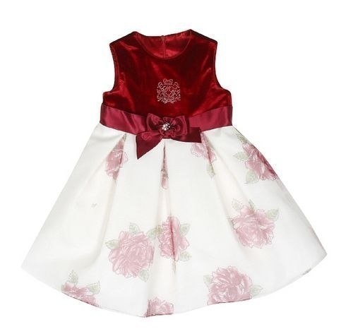 Шьем нарядное платье для девочки. Выкройка.