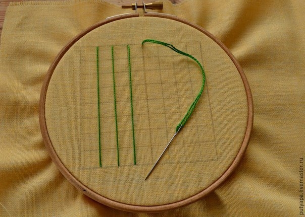 Декоративная сетка, или Крестик для ленивых. Мастер-класс