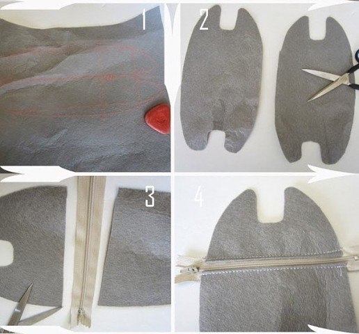 Кот-пенал своими руками