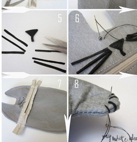 Кот-пенал своими руками