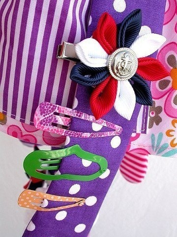 Кошечка – хранительница заколок и резинок. Идея для вдохновения.