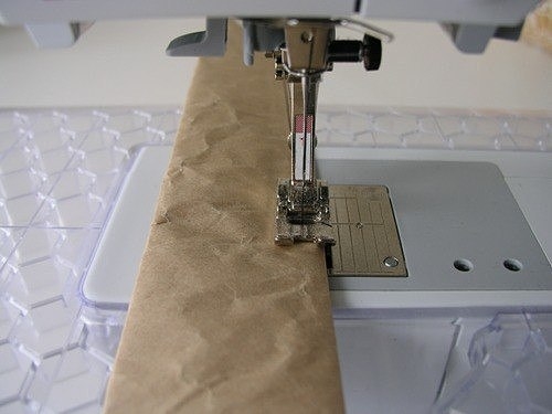 Корзинка из крафт бумаги