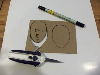 Шишка из лент.