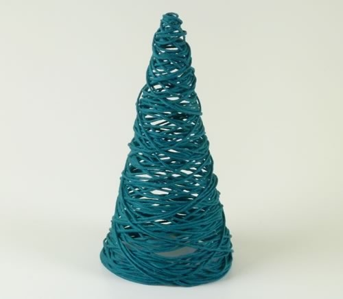 Ёлочка из ниток. Мастер-класс.