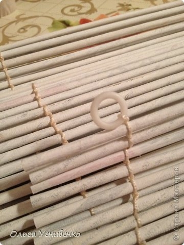 Жалюзи из газет