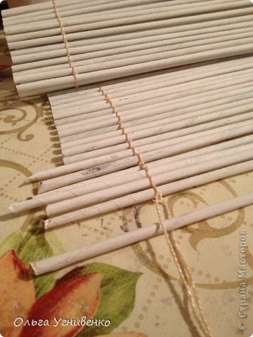 Жалюзи из газет