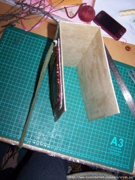 Шкатулка из тетрапаков