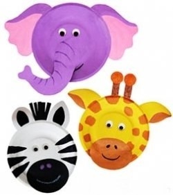 Идеи детских поделок из одноразовых тарелок