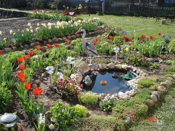 Клумбы. Идеи для дачи и сада.