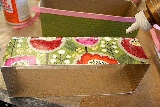 Органайзер из ненужных коробок