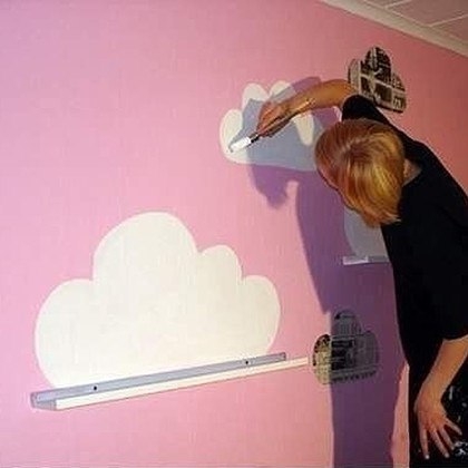 Полки в детскую комнату своими руками