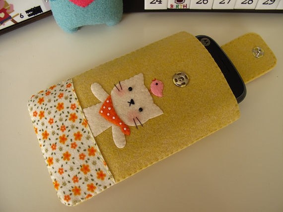 Чехлы из фетра. Идеи. Чехлы из фетра. Идеи.