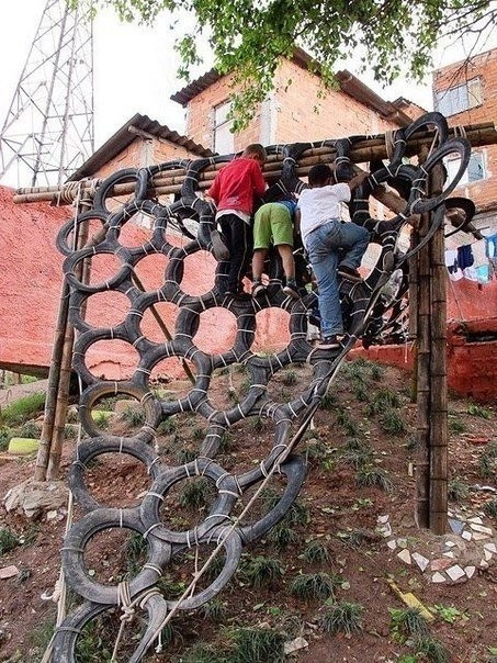 Идеи использования шин Идеи использования шин